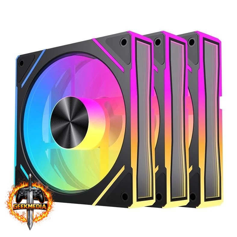 Kit 3x Ventoinhas Acegeek ARGB