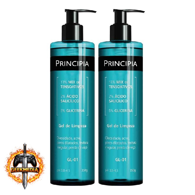 Kit Gel Limpeza Principia Duo GL-01 350g