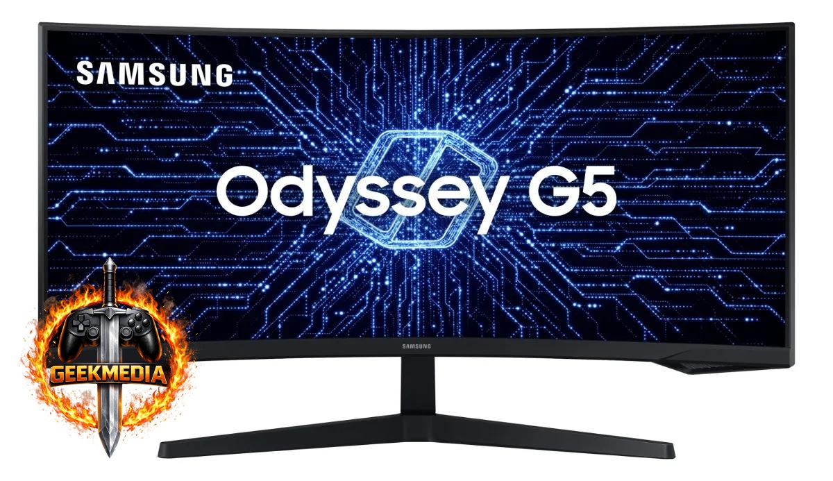 Monitor Gamer Curvo Samsung Odyssey G5 34” 165Hz