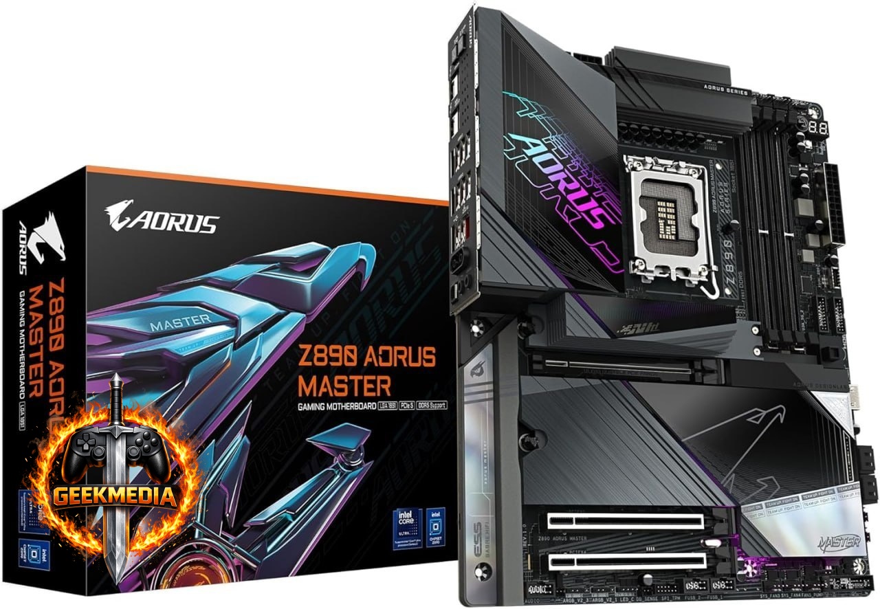 Placa Mãe Gigabyte Z890 AORUS MASTER WIFI 7