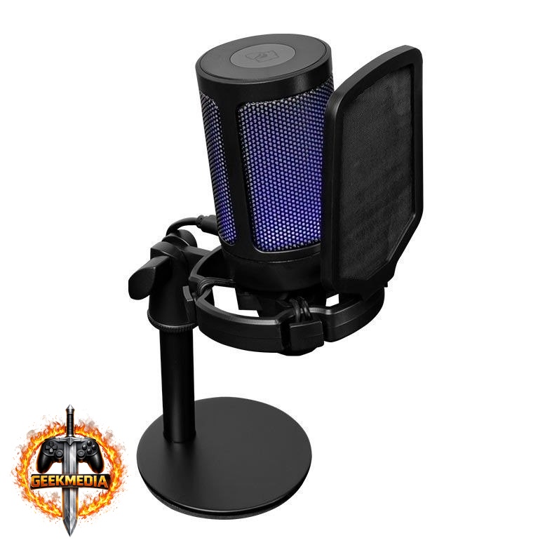 Microfone Mancer Horcrux V2 PFT RGB USB Preto