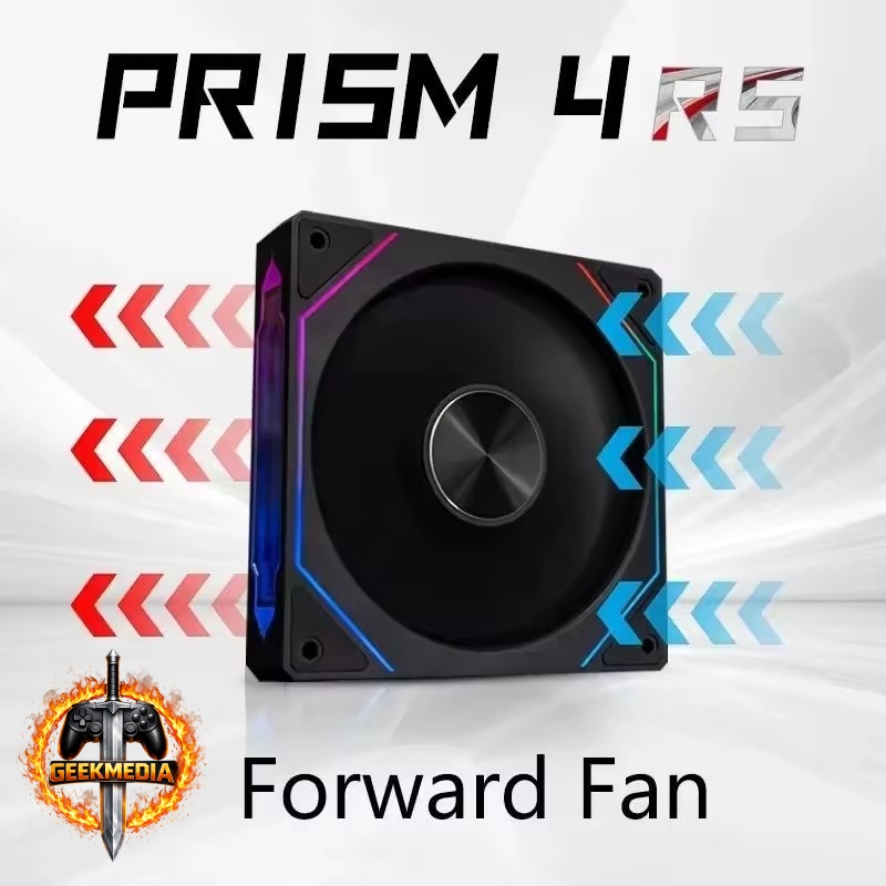 Kit Fan PRISM 4RS aRGB 5v Preto