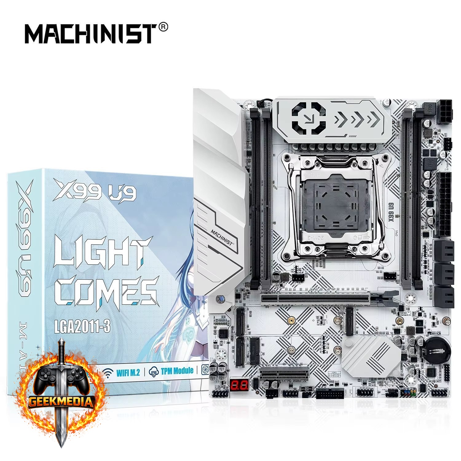 Placa Mãe Machinist X99 U9