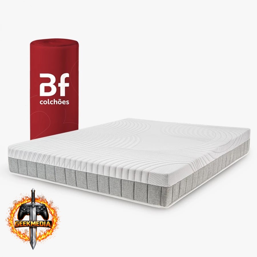 Colchão Casal Ortopédico BF Antistress a Vácuo 138x188cm