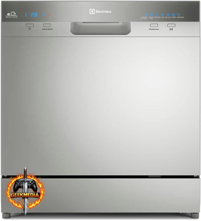 Electrolux Lava-Louças 8 Serviços - Inox 127V