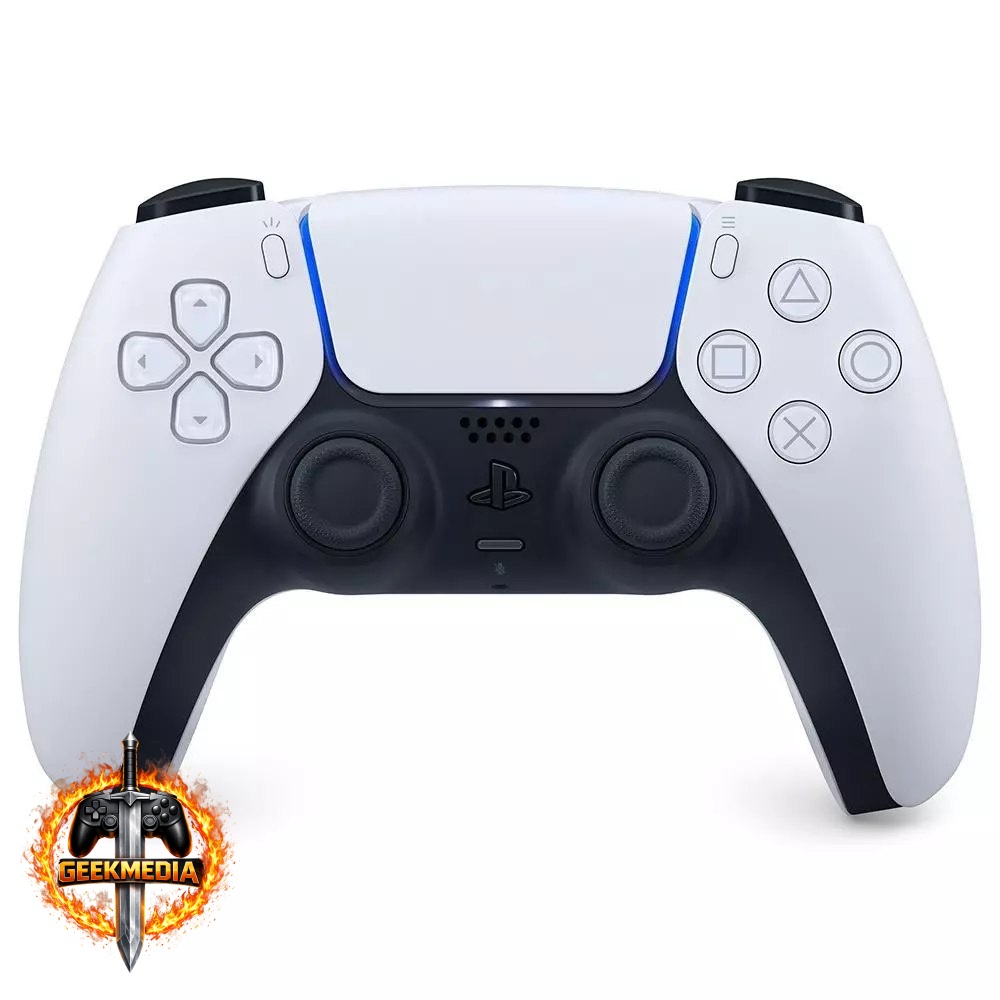 Controle Original Sony DualSense PS5 Sem Fio Branco