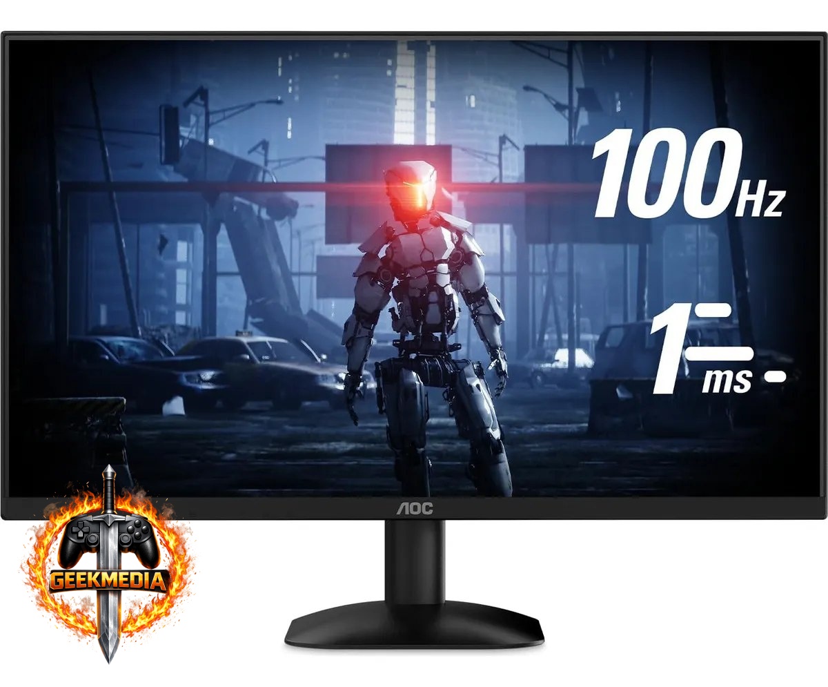 Monitor AOC 24" 100hz 1ms Gaming