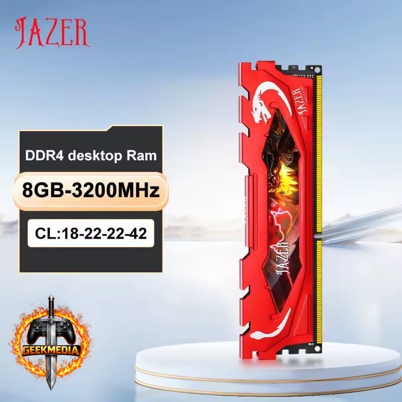 Memória RAM DDR4 Jazer 8GB 3200MHz