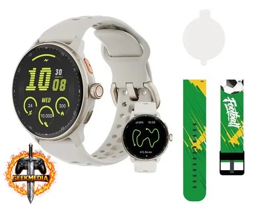 Smartwatch Bettdow Amoled Esportivo GPS Titanium