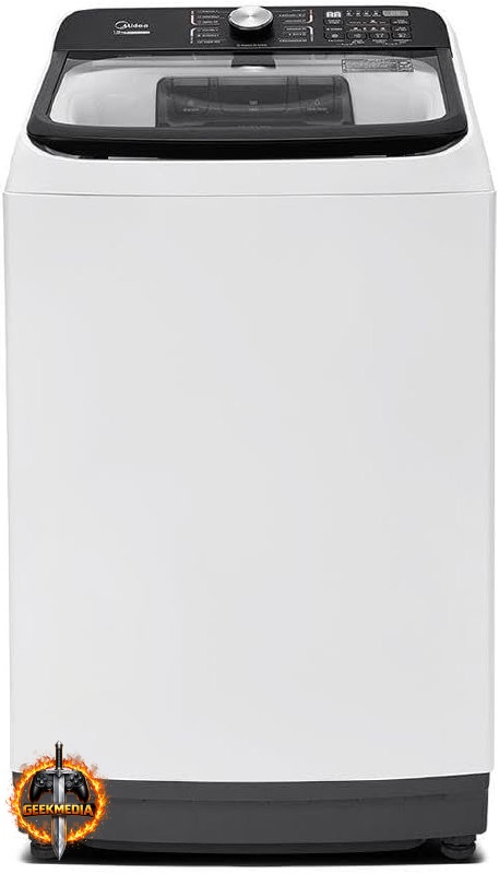 Midea Lavadora 15kg Wave Agitador Branca 127V