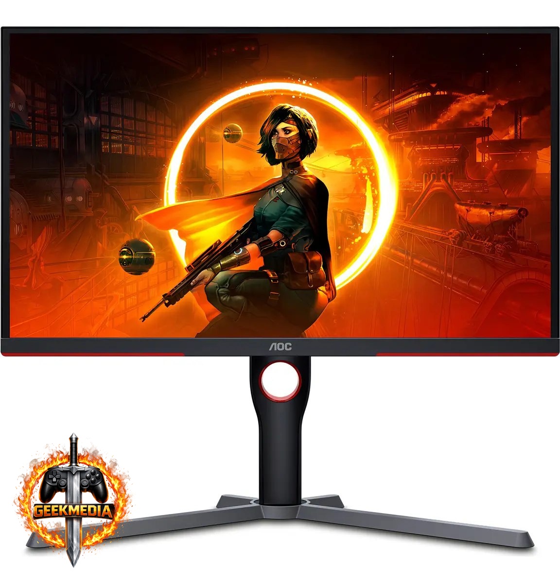 Monitor Gamer AOC Destiny 24,5" Polegadas 25G3ZM
