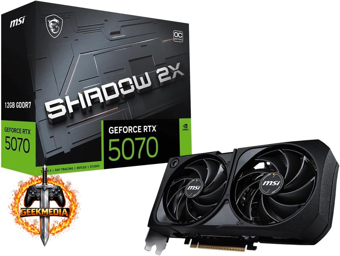 MSI GeForce RTX 5070 12G SHADOW 2X OC