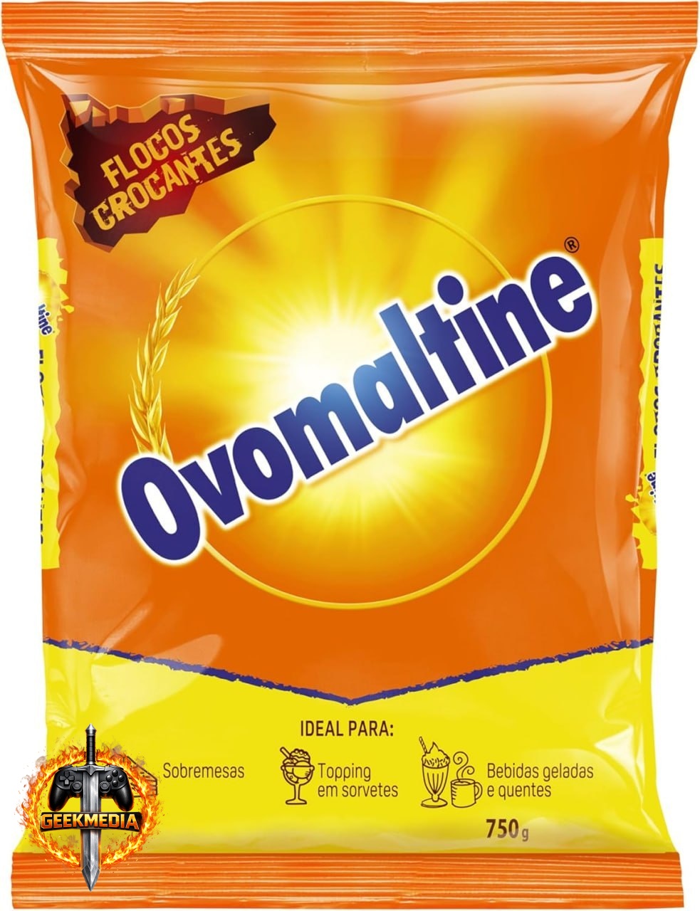 Achocolatado com Flocos Crocantes Ovomaltine 750G