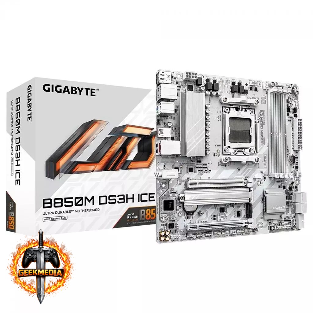 Placa Mãe Gigabyte B850M DS3H ICE