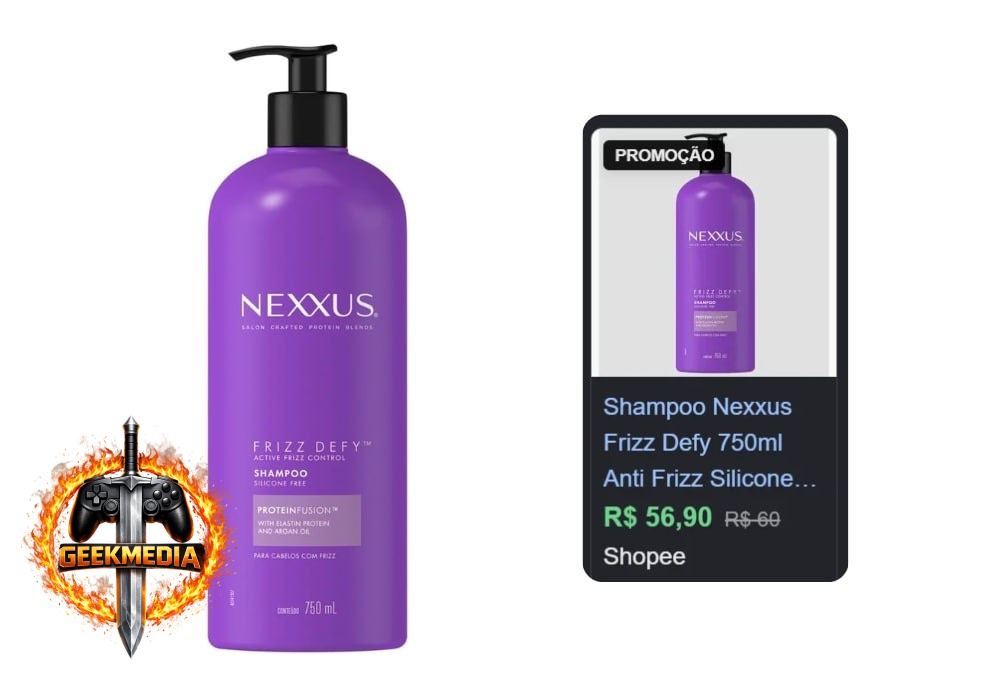 Nexxus Shampoo Frizz Defy 750ml