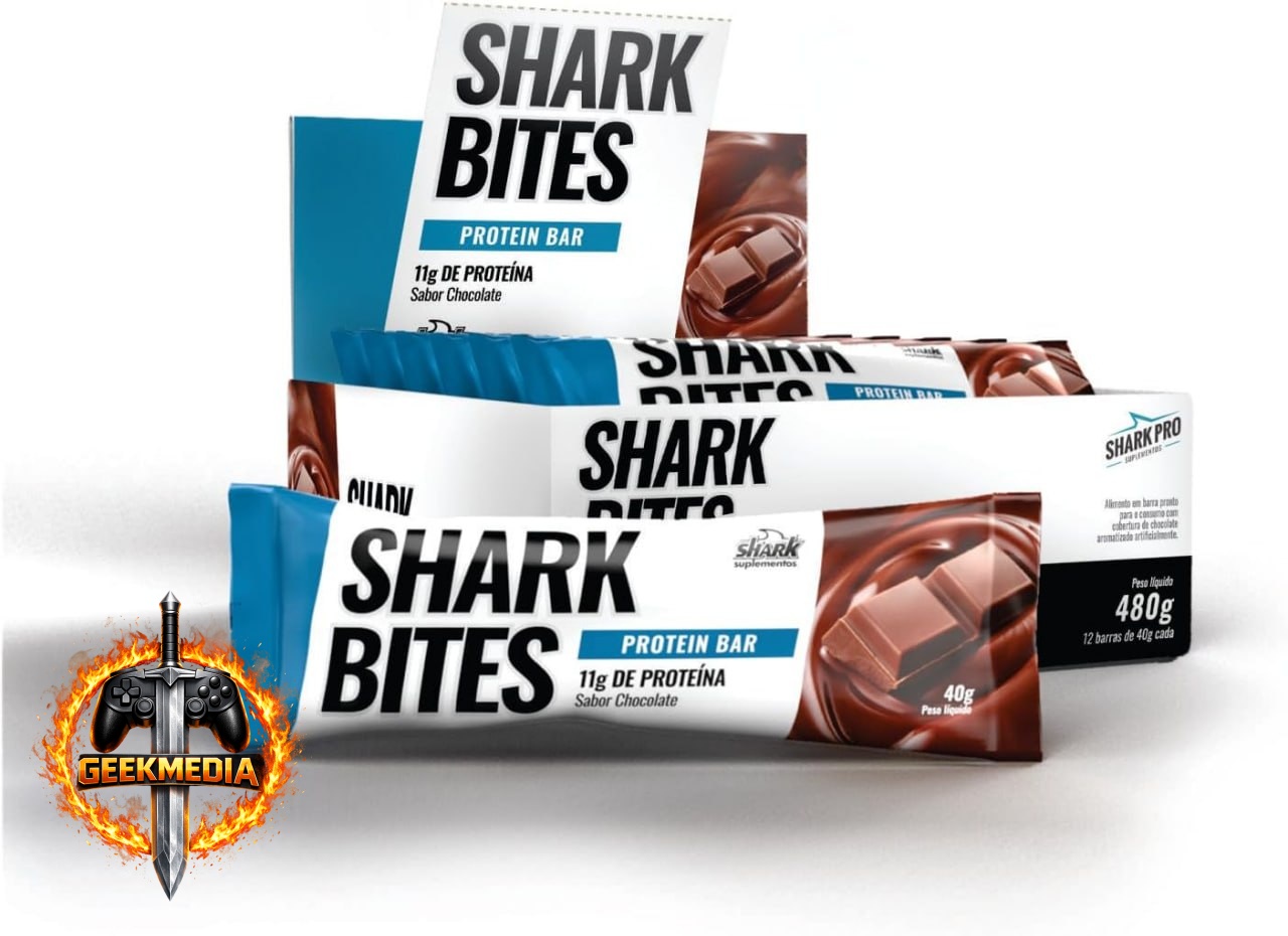 Shark Bites Protein Bar Chocolate (12x40g)