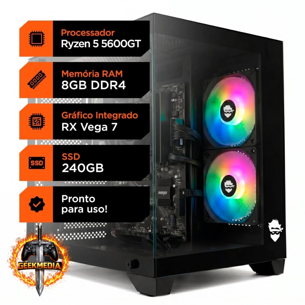 PC Gamer Soldier AMD Ryzen 5 5600GT