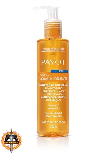 PAYOT Sabonete Liquido Detox, Vitamina C, 220 Ml