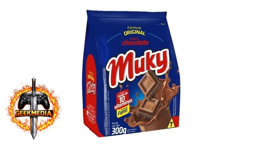Achocolatado em Pó Muky Sabor Chocolate 300g