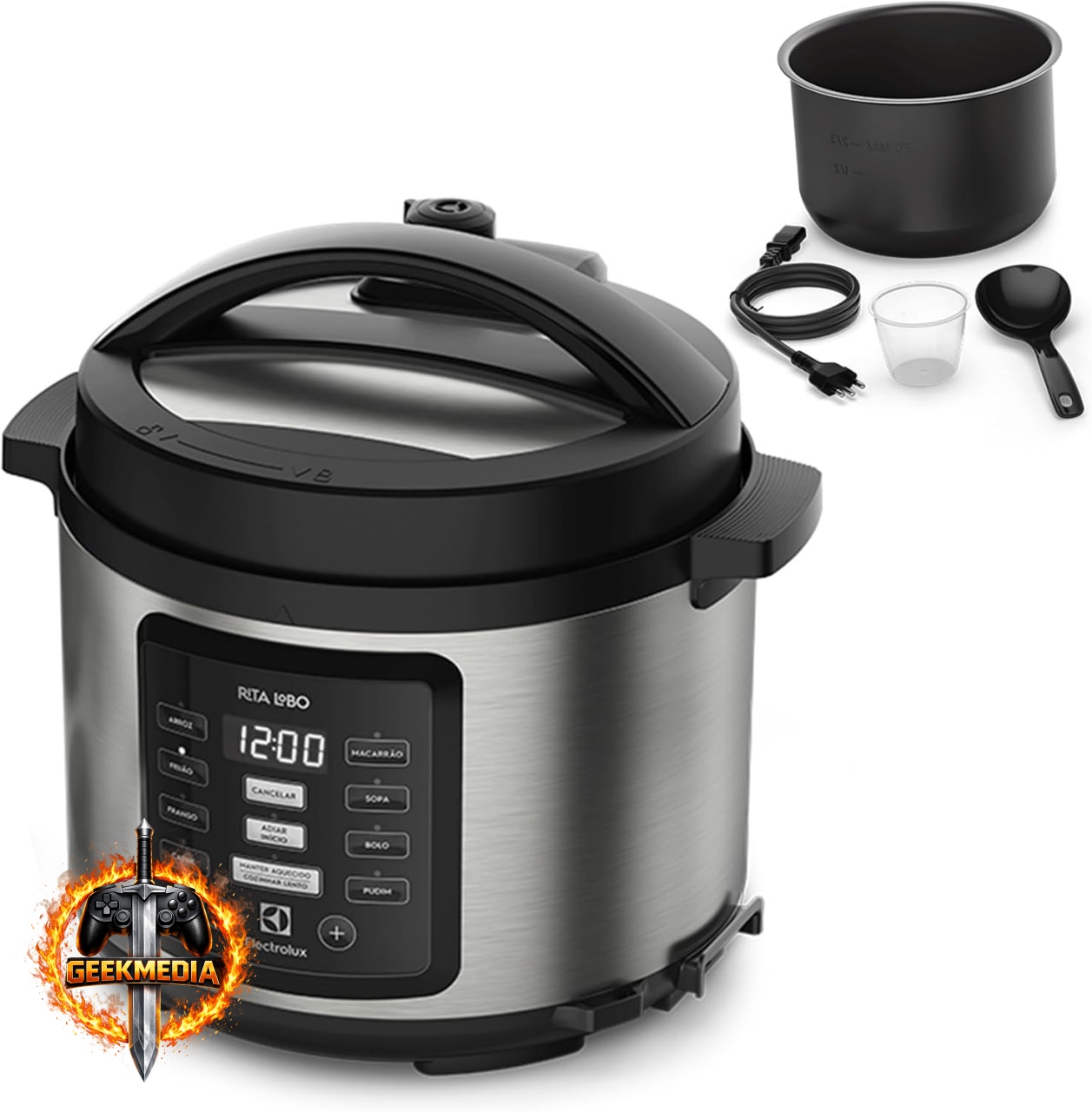 Electrolux PCC15 - 5L Panela Pressão Elétrica Digital