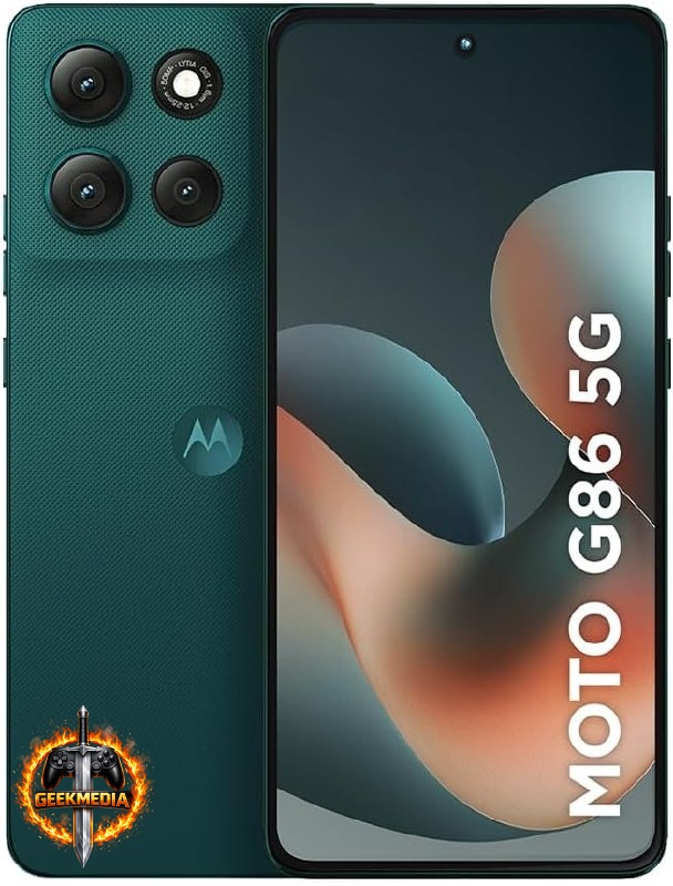 Motorola Moto G86 5G - 512GB 8GB RAM - Verde Escuro