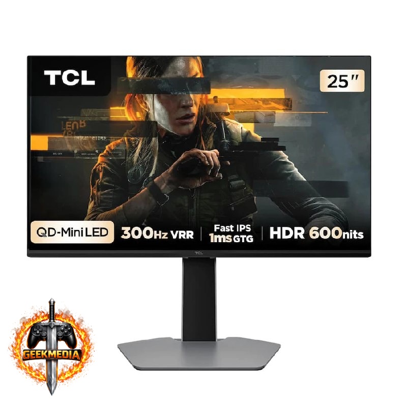 Monitor Gamer 25 QD-Mini LED 300Hz TCL