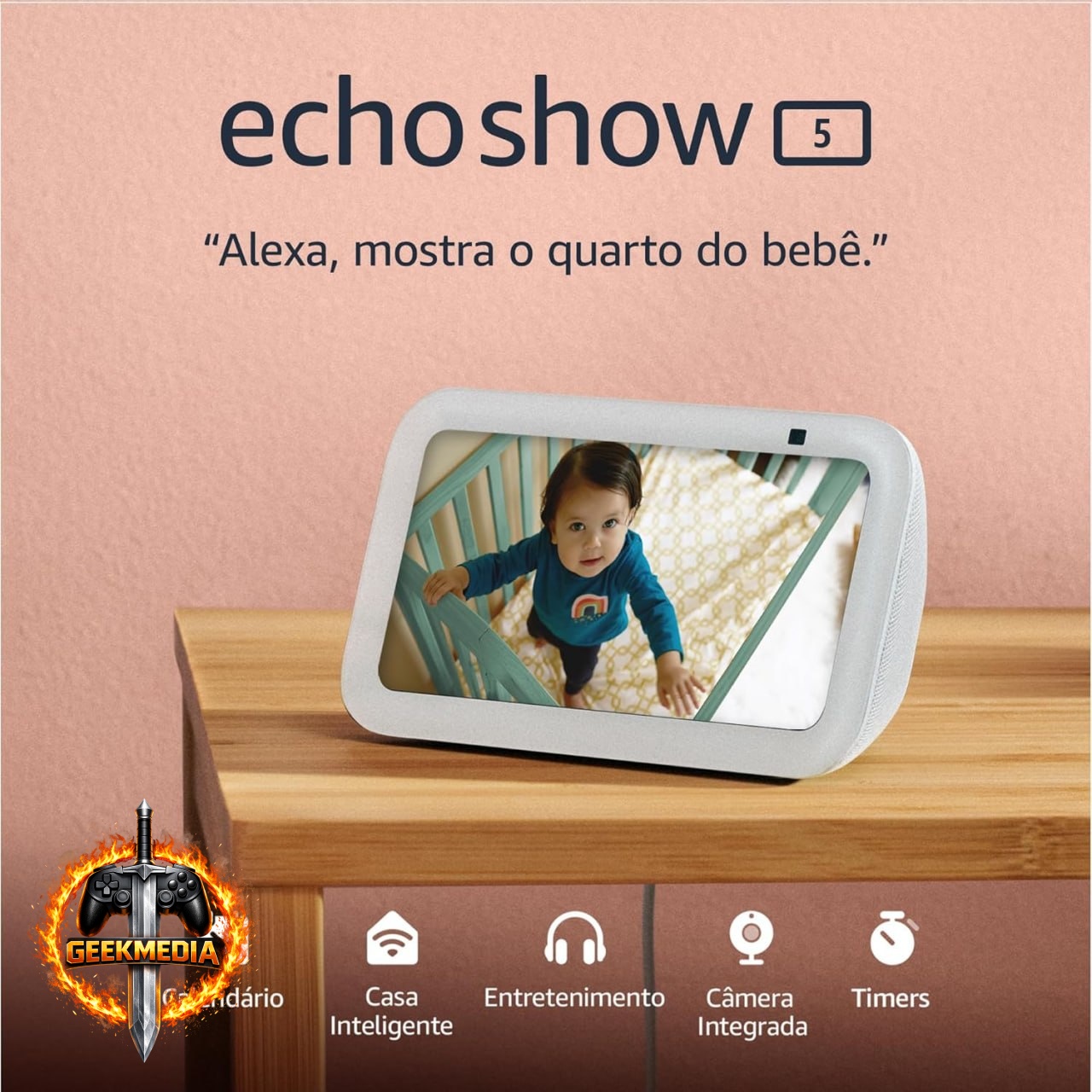 Echo Show 5 - Smart Display com Alexa