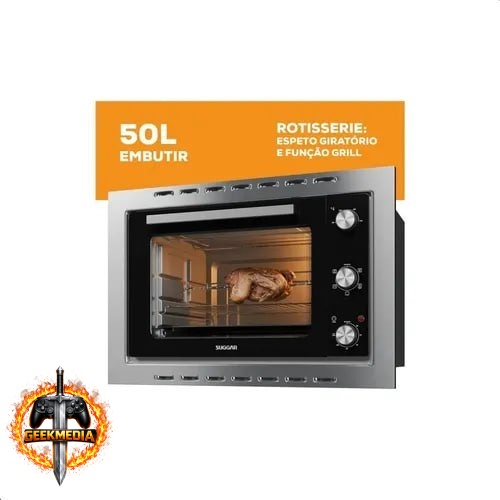Forno Elétrico de Embutir SUGGAR 50 Litros