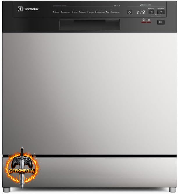 Electrolux Lava-Louças 8 Serviços Inox