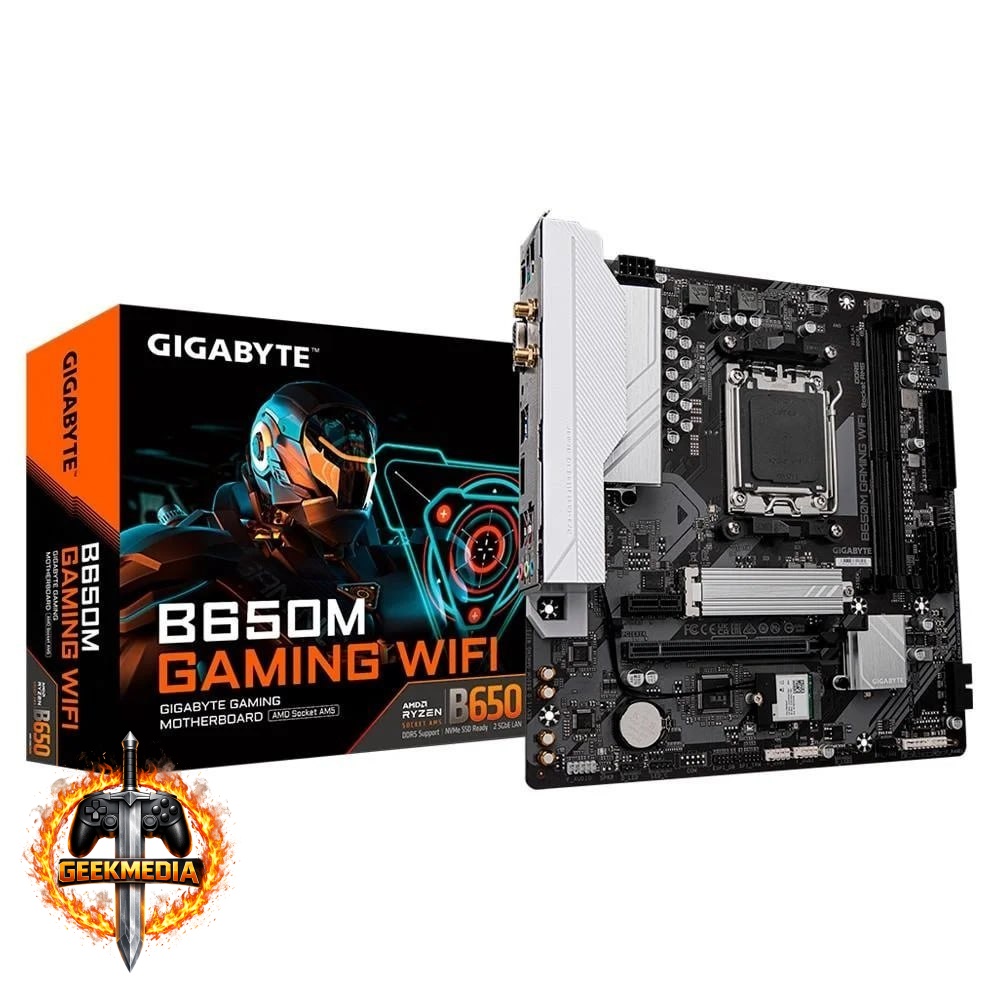 Placa-Mãe Gigabyte B650M Gaming Rev.1.0