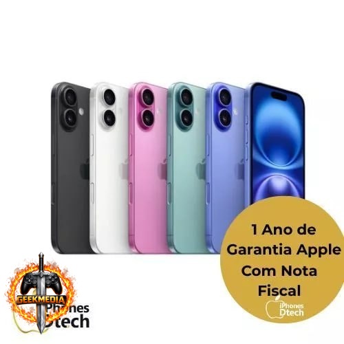 Celular iPhone 16 128GB Original Novo Lacrado