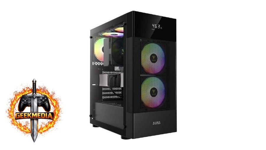 Gabinete Gamer Gamdias Aura Gc5 Elite Preto Argb
