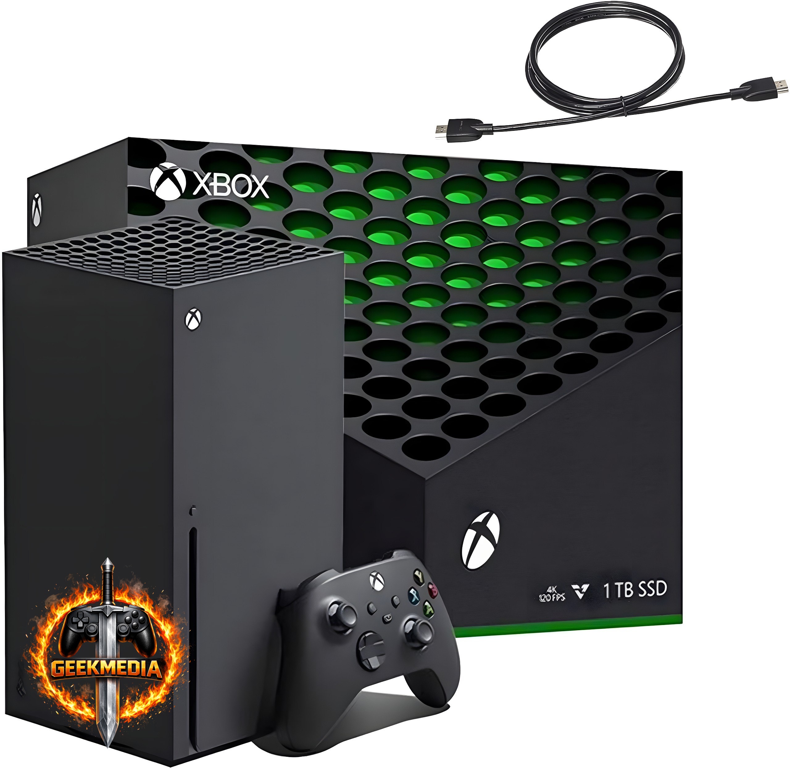 Console Microsoft Xbox Series X Novo Lacrado com Leitor