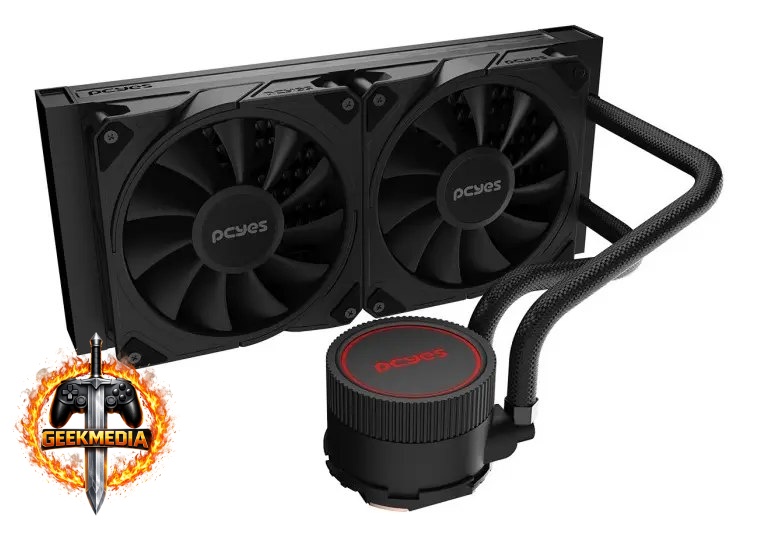 Water Cooler Pcyes Sangue Frio 3 240mm Preto