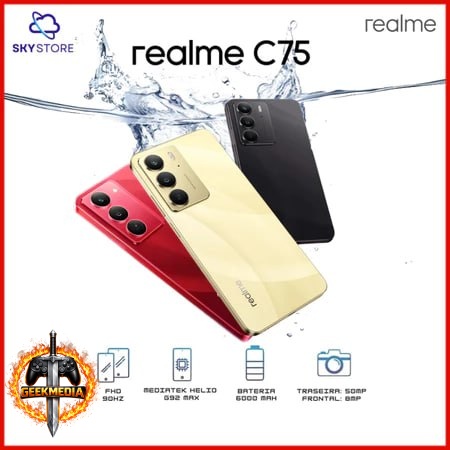 Realme C75 4G, 256GB/8GB RAM