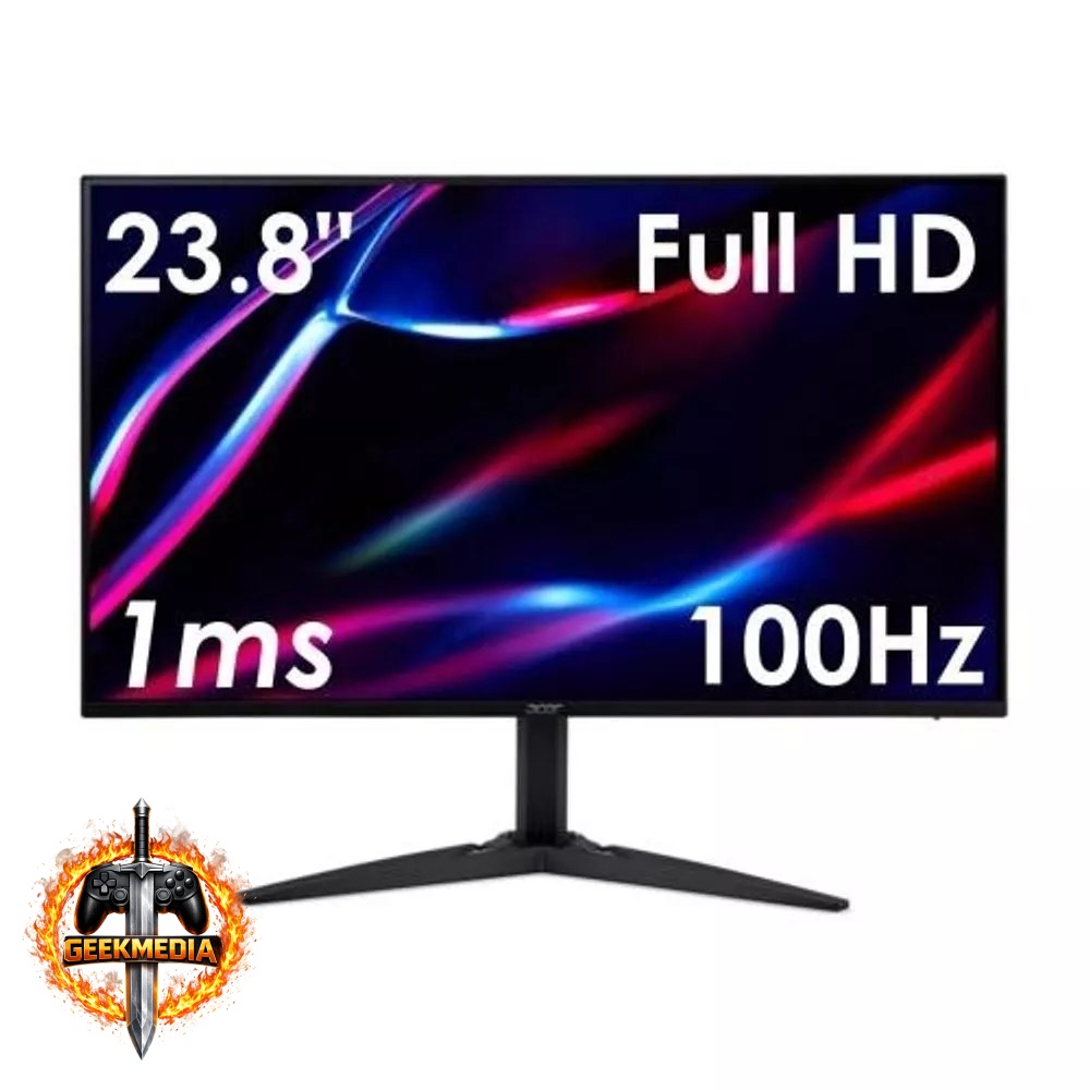 Monitor Gamer Acer KG243Y 23.8" Full HD 144Hz IPS