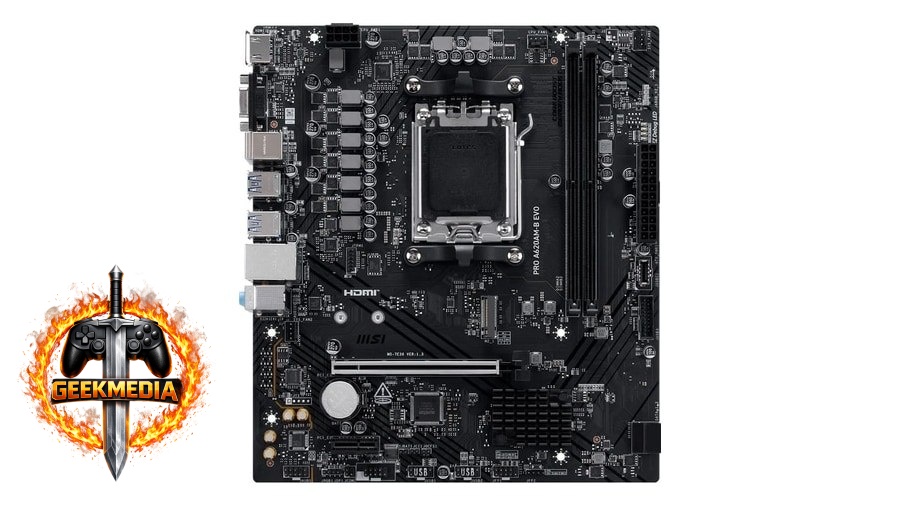 Placa-Mãe MSI PRO A620M-B EVO