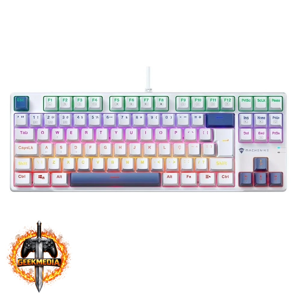 Teclado Mecânico Gamer Machenike K500B-B87