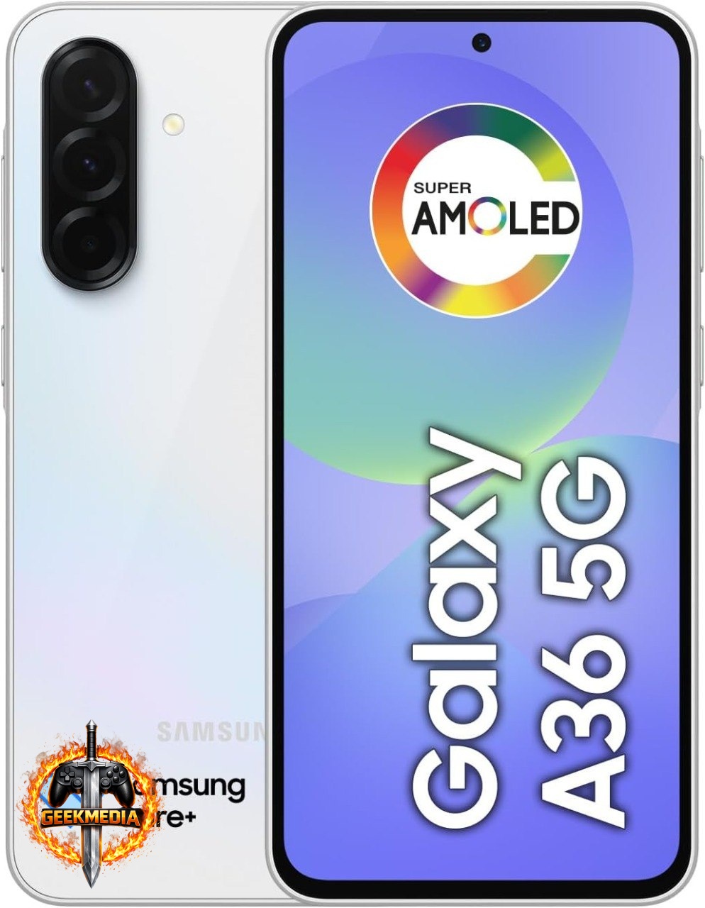 Smartphone Samsung Galaxy A36 5G 128GB Branco