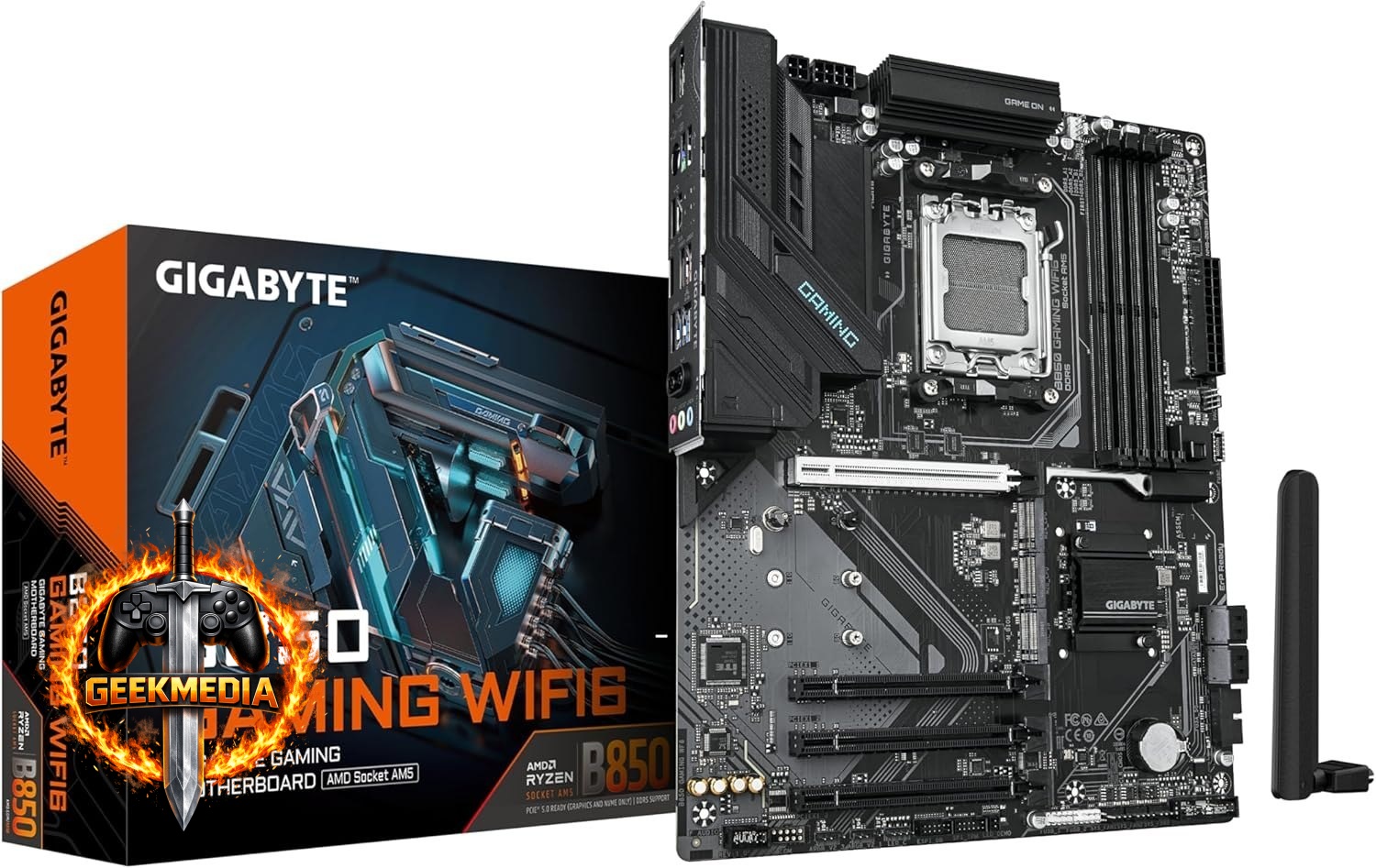 Placa Mãe Gigabyte B850 GAMING WIFI6