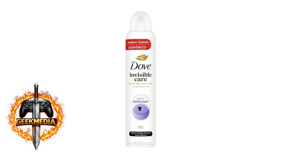 12x Desodorante Antitranspirante Dove Aerosol Invisible Care