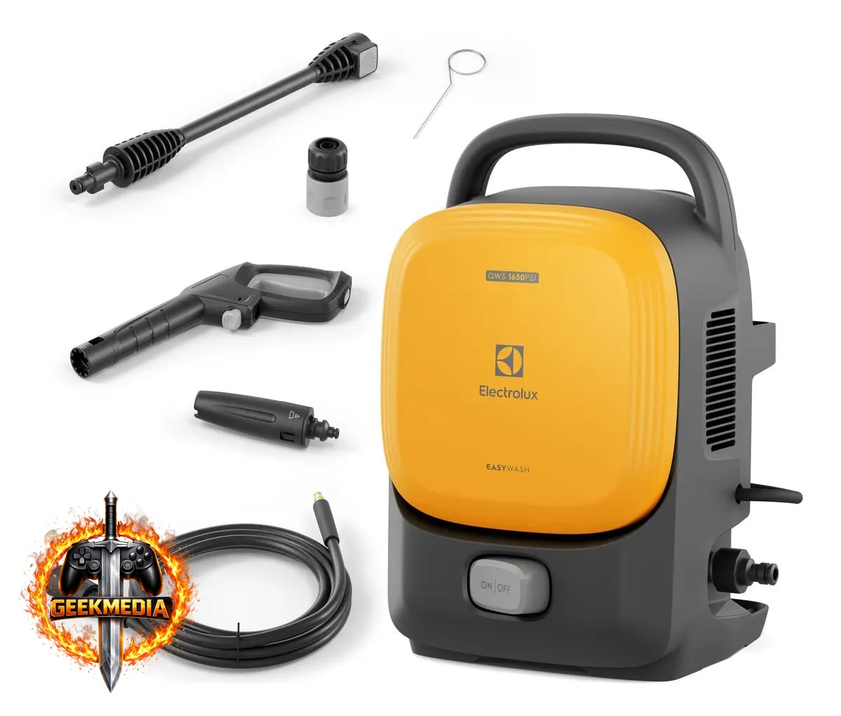 Lavadora de Alta Pressão Electrolux 1650PSI 1400W
