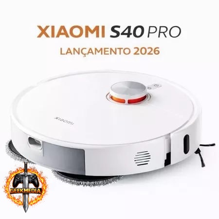 Robo Aspirador Xiaomi S40 Pro Bivolt 15.000Pa