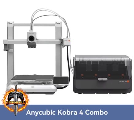 Impressora 3D ANYCUBIC Kobra 4 Combo 600mm/s