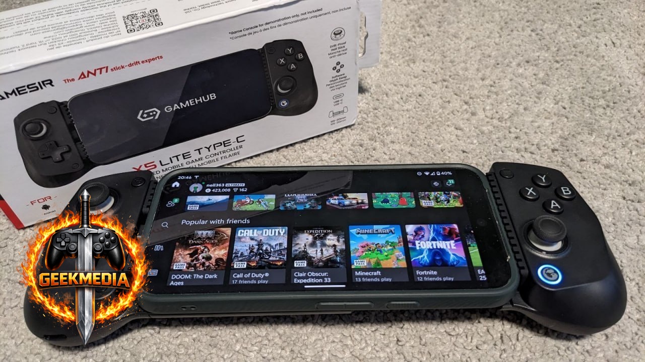 Controle Gamepad GameSir X5 Lite USB-C