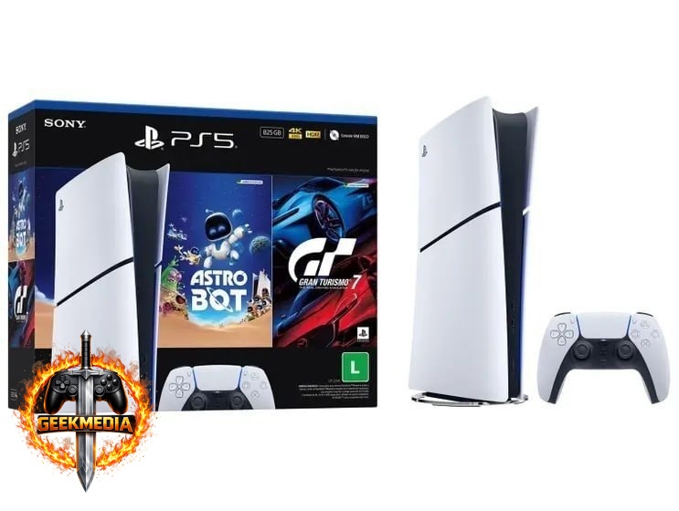 Console Sony PlayStation 5 Edição Digital  2 Jogos