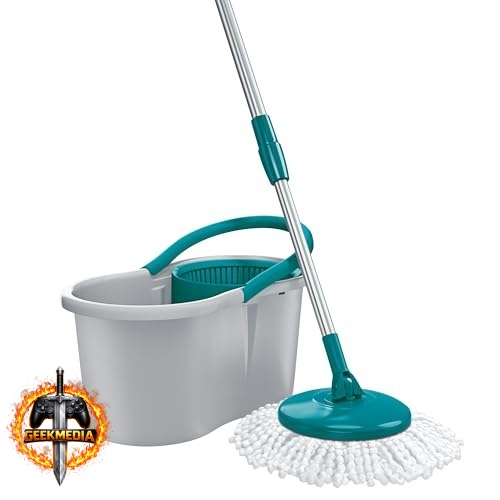 Flash Limp - Mop Giratório Fit, Balde 8 litros - MOP5010