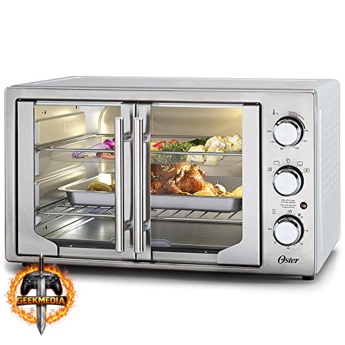 Forno e Fritadeira Sem Óleo Oster 42L French Door