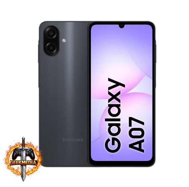 Celular Samsung Galaxy A07 128GB, 4GB, Preto