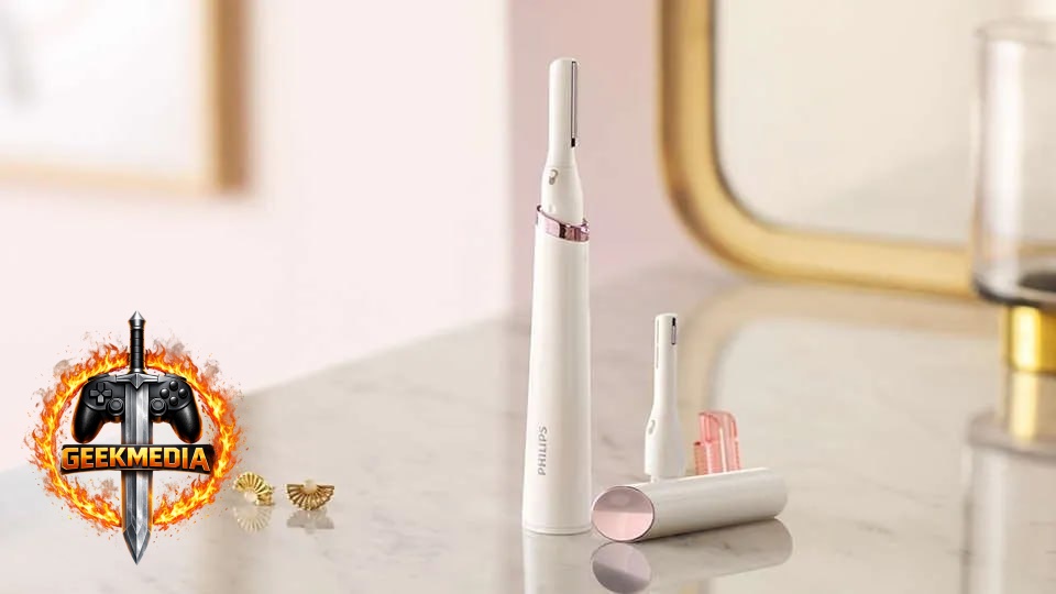 Aparador De Pelos Faciais Sem Fio Philips Branco